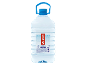 O sticlă mare de 5 litri de apă minerală naturală plată.