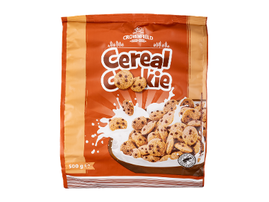 CROWNFIELD Fulgi de cereale aroma Cookie