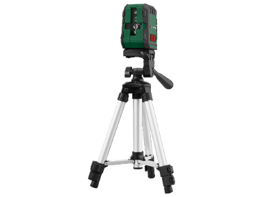 Parkside Nivelă laser cu linii în cruce cu stativ telescopic