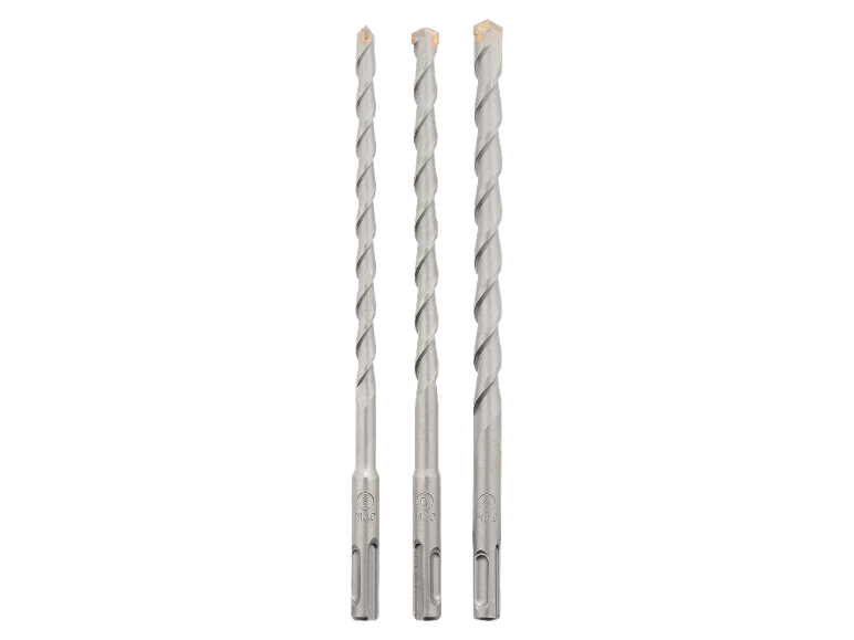 Set de trei burghie de beton SDS-plus de diferite dimensiuni