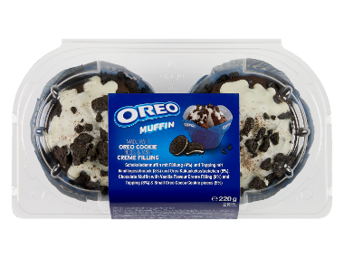 Briosa cu umplutura Oreo