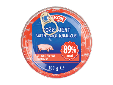 Pikok Conservă din rasol și carne tocată de porc