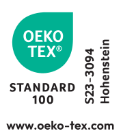 Sigiliu de certificare STANDARD 100 OEKO-TEX® S23-3094 Hohenstein
