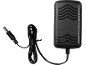 Adaptor de alimentare negru cu cablu și conector DC.