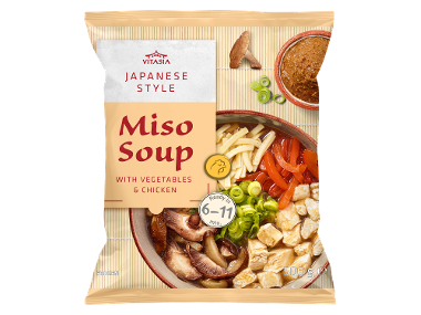 VITASIA Supă Miso cu legume și pui