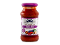 Borcan de sos sicilian pentru paste cu vinete și brânză tare.