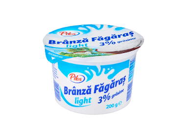 Brânză Făgăraș, Light