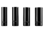 Patru chei tubulare negre adânci cu marcaje de 17 mm, 19 mm, 21 mm și 23 mm.