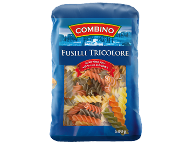 Fusilli Tricolore griș de grâu dur