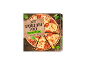 Pizza mozzarella coaptă pe piatră cu bază și margine crocante, 2 bucăți.