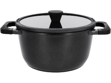 Cratiță din aluminiu cu capac