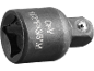 Adaptor cheie tubulară 1/2'F x 3/8'M, oțel Cr-V