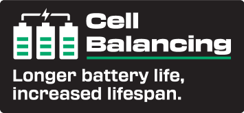 Cell Balancing: durată de viață mai lungă a bateriei, durată de viață crescută.