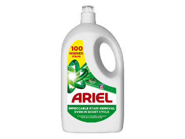 Detergent lichid pentru rufe, pentru 100 de spălări, cu formulă de îndepărtare a petelor