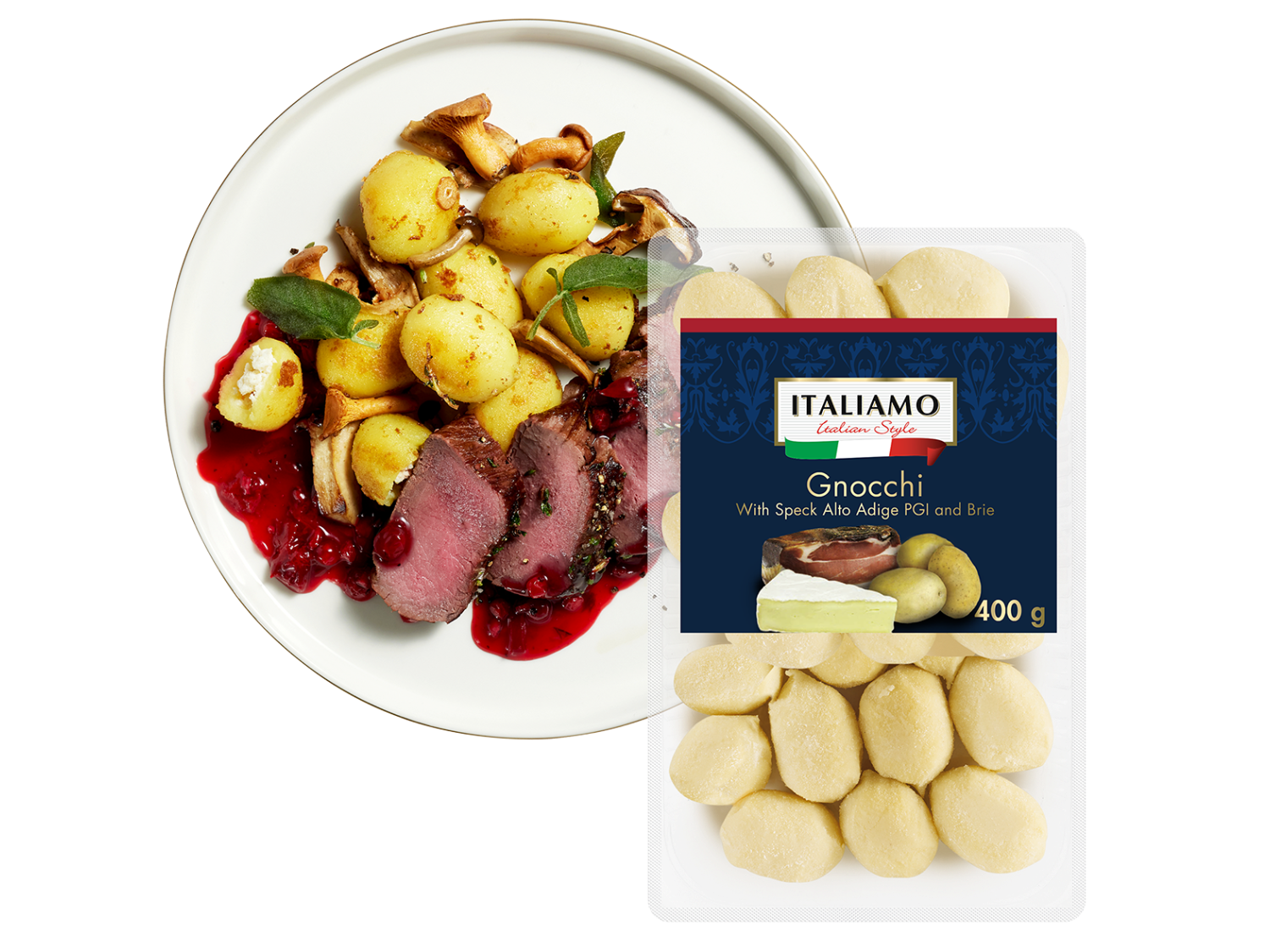 Gnocchi umpluți
