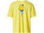 Tricou galben cu imprimeu de cornet de înghețată și cireașă.