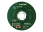 Disc de tăiere metal 115 mm, cu viteză maximă 80 m/s și 13300 rpm.