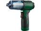 Aspirator de mână verde și negru cu colector de praf transparent, model PAUKGB A1.