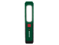 Lampă de lucru LED verde cu buton roșu de pornire