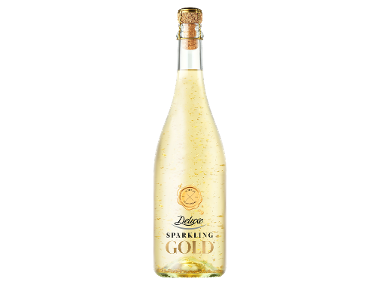 Vin spumant cu foiță de aur
