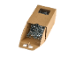 Cutie cu șuruburi și un bit de șurubelniță.