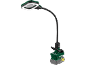 Lampă de lucru LED fără fir cu gât flexibil și clemă