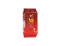 Pachet roșu cu covrigei sărați cu unt, cu textul „Salt Twists with Butter” și 150 g.