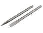Două dălți SDS-plus, o daltă ascuțită și una plată, pentru ciocane rotopercutoare.
