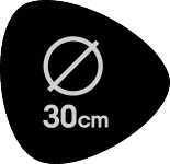 Diametru 30 cm