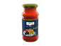 Borcan de sticlă cu sos de roșii cu măsline și capere, 350g.