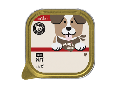MAX'S WORLD Hrană umedă Pate pentru câini