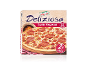 Cutie de pizza congelată cu pepperoni dublu, coaptă pe piatră, 2x 350g.