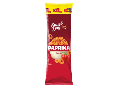 Snacks în formă de inel, cu paprika