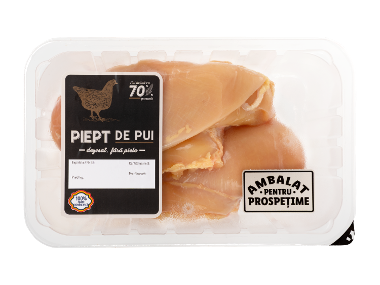 Piept de pui dezosat, fără piele