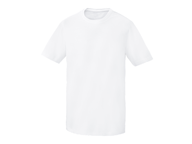 Tricou alb simplu cu mânecă scurtă