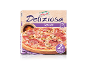 Cutie pizza congelată, Deliziosa Speciale, coaptă pe piatră, 2x 330g