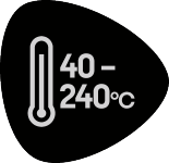 Interval de temperatură 40-240°C