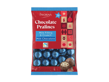Praline crocante umplute