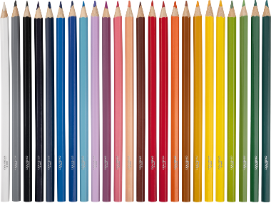 Creioane colorate ergonomice