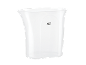 Recipient din plastic transparent cu marcajul MAX
