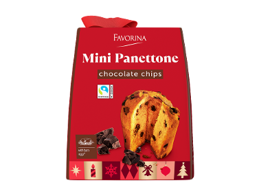 Mini Panettone cu fulgi de ciocolată