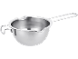 Vas pentru bain-marie din oțel inoxidabil cu mâner lung și mâner de sprijin