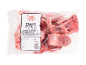 Ambalaj de carne de curcan congelată pentru ciorbă, cu etichetă în limba română.