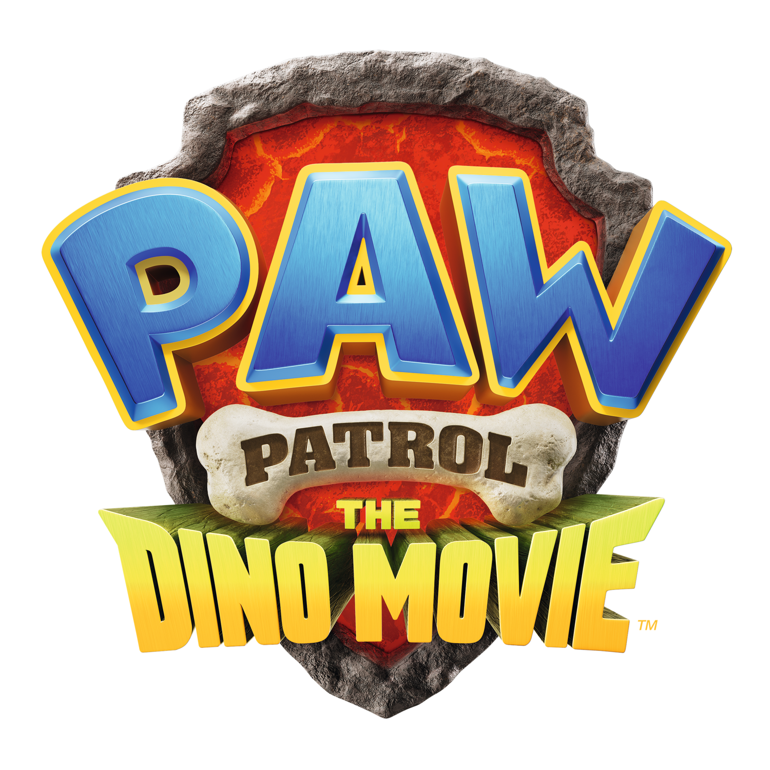 Logo PAW PATROL THE DINO MOVIE