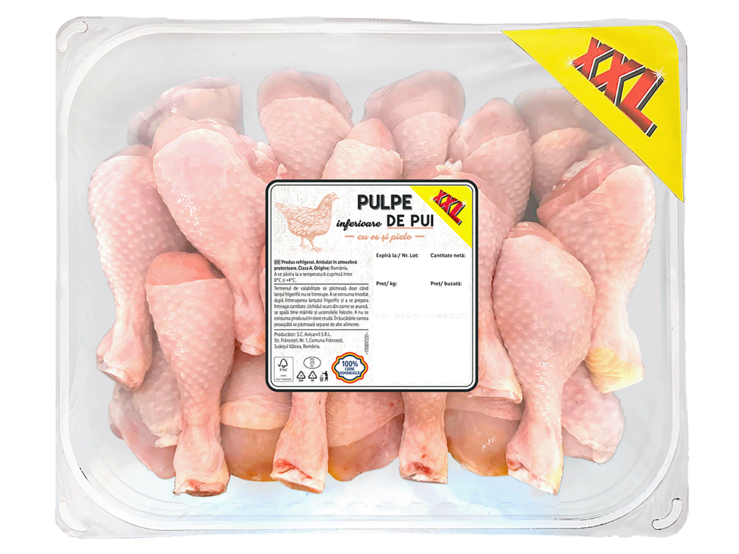 Pulpe inferioare de pui