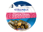 Dolmas orientale cu frunze de viță de vie umplute cu orez, sirop de rodie și condimente, 280g.