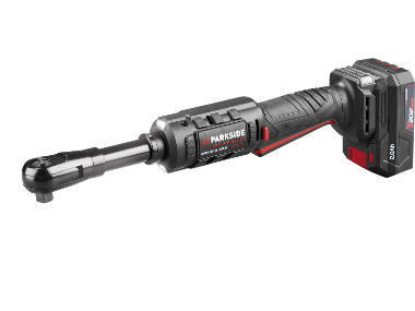 Parkside Performance Cheie cu clichet, cu acumulator și încărcător