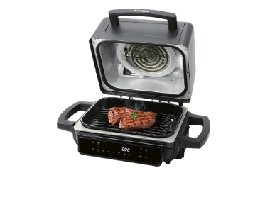 Friteuza cu aer cald cu functie grill si afumatoare