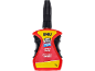 Sticlă roșie și galbenă de superglue cu textul „SUPER POWER PRECISION GEL” și „3 g”.