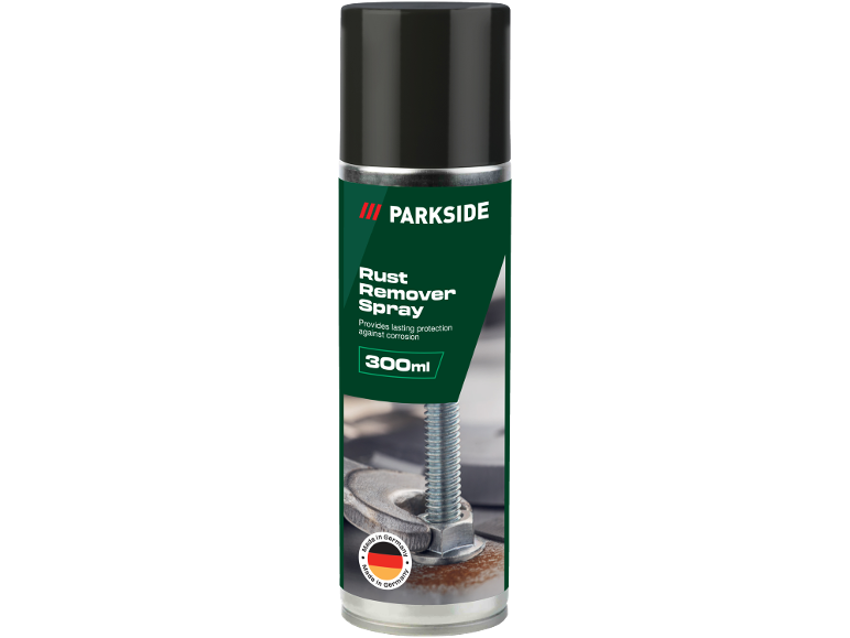Spray pentru îndepărtarea ruginii, 300ml, oferind protecție durabilă împotriva coroziunii, fabricat în Germania.